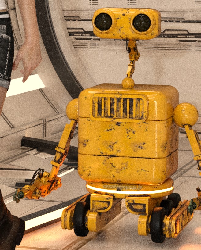 The yellow robot